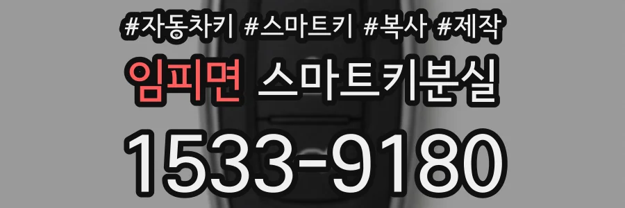 임피면 스마트키분실