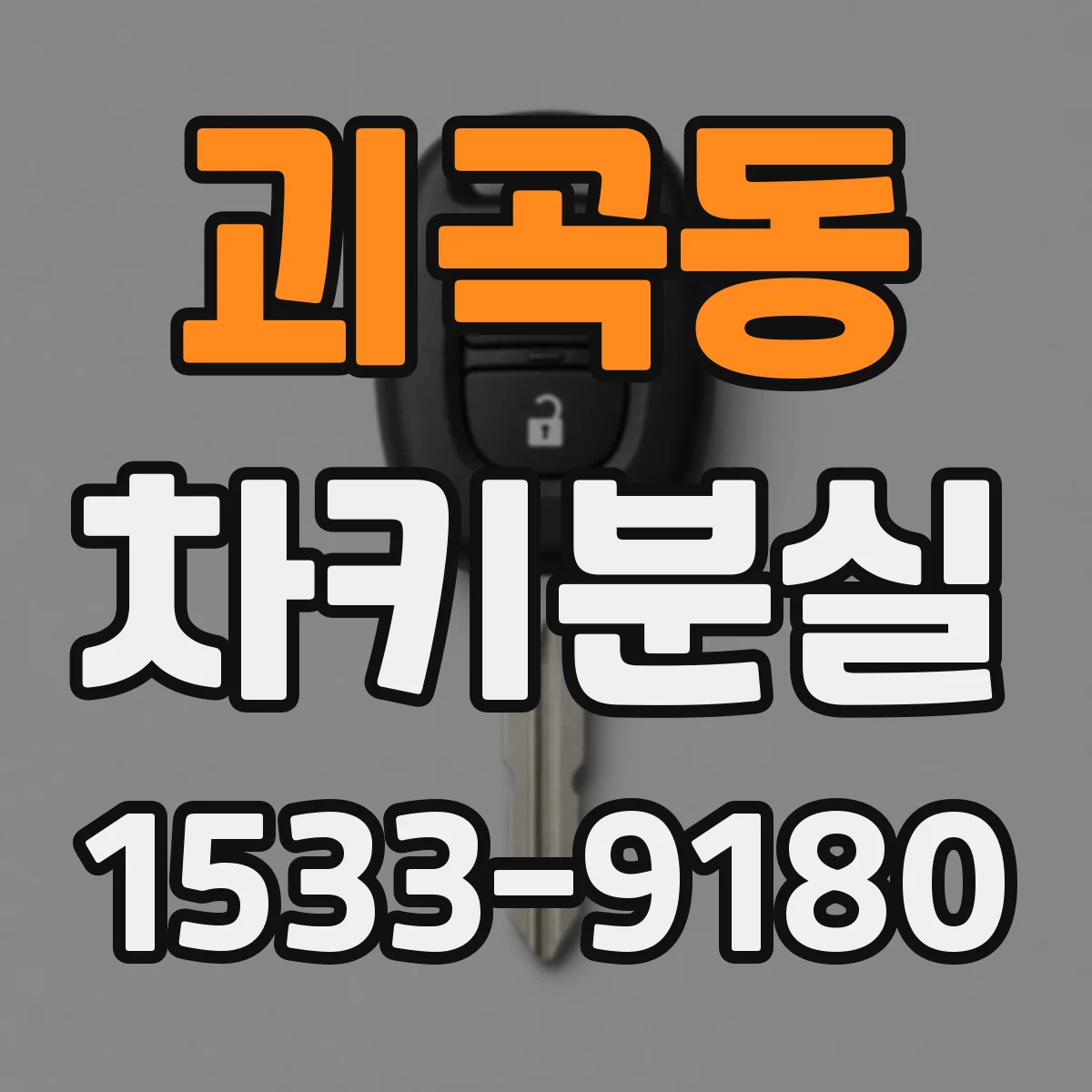 괴곡동 차키분실