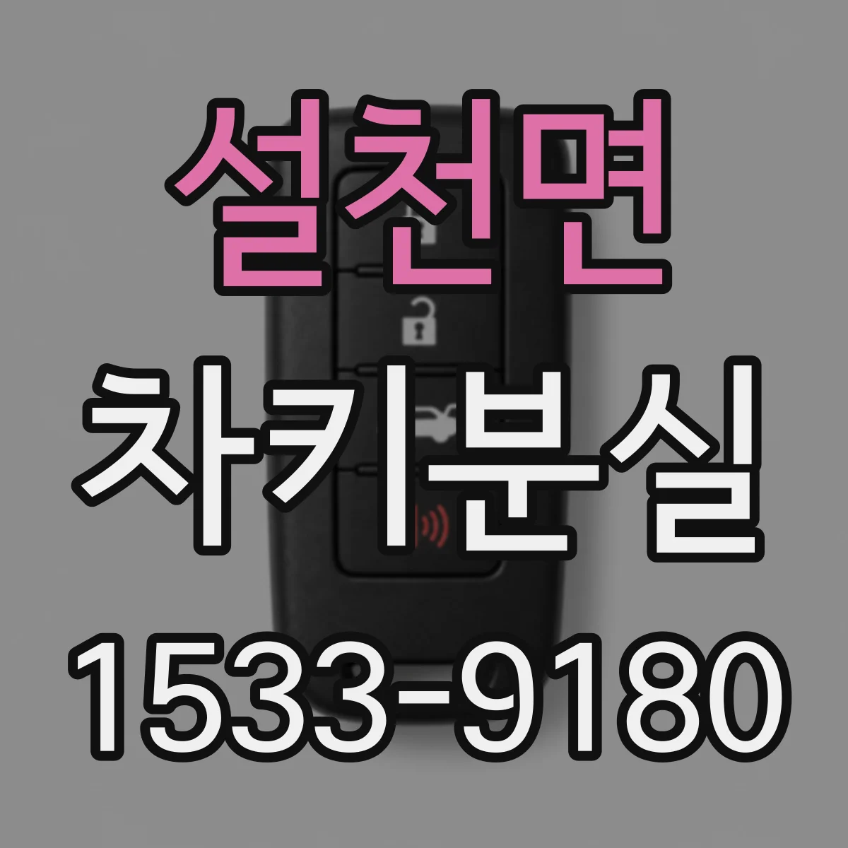 설천면 차키분실