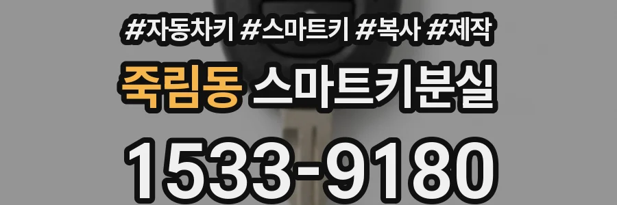 죽림동 스마트키분실