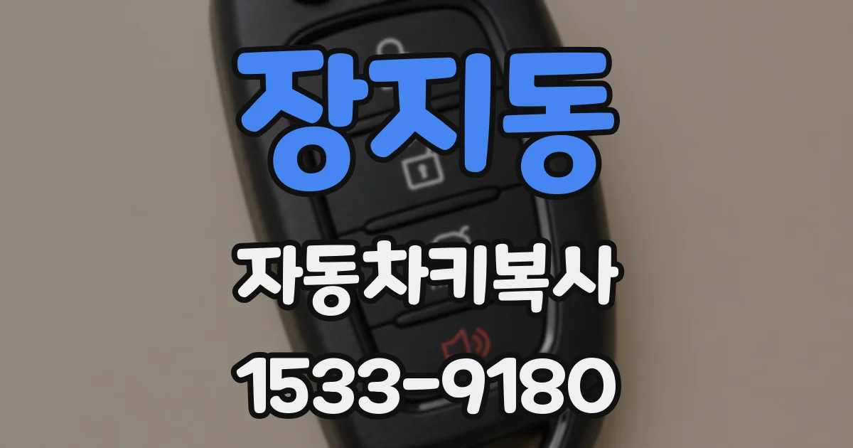 장지동 자동차키복사
