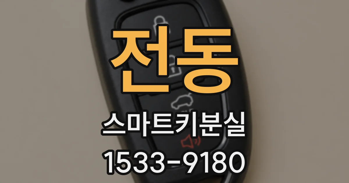 전동 스마트키분실