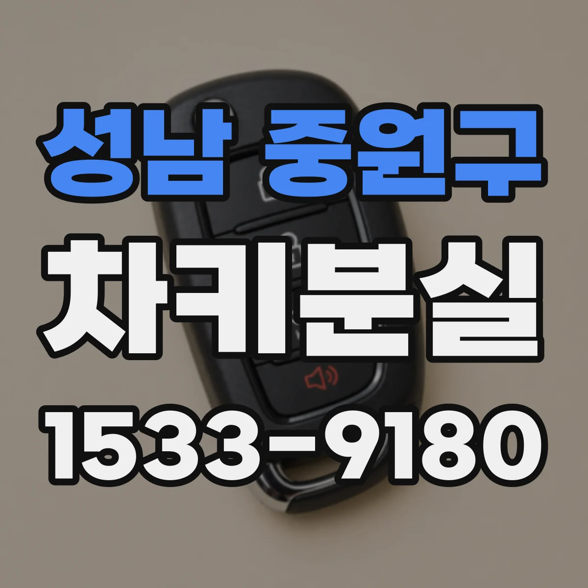 성남 중원구 차키분실