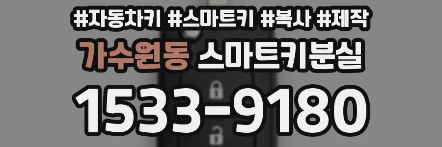 가수원동 스마트키분실