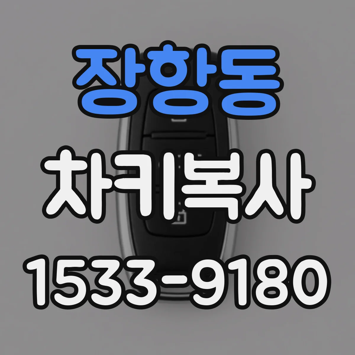 장항동 차키복사