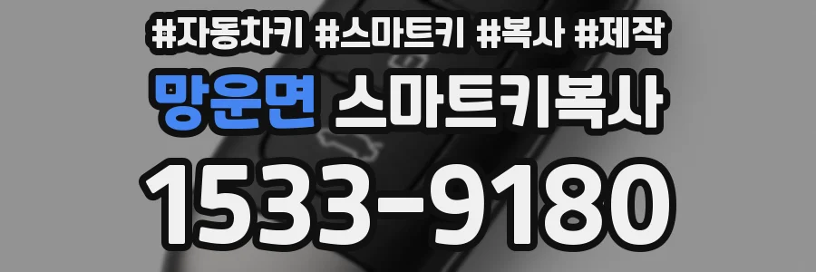 망운면 스마트키복사