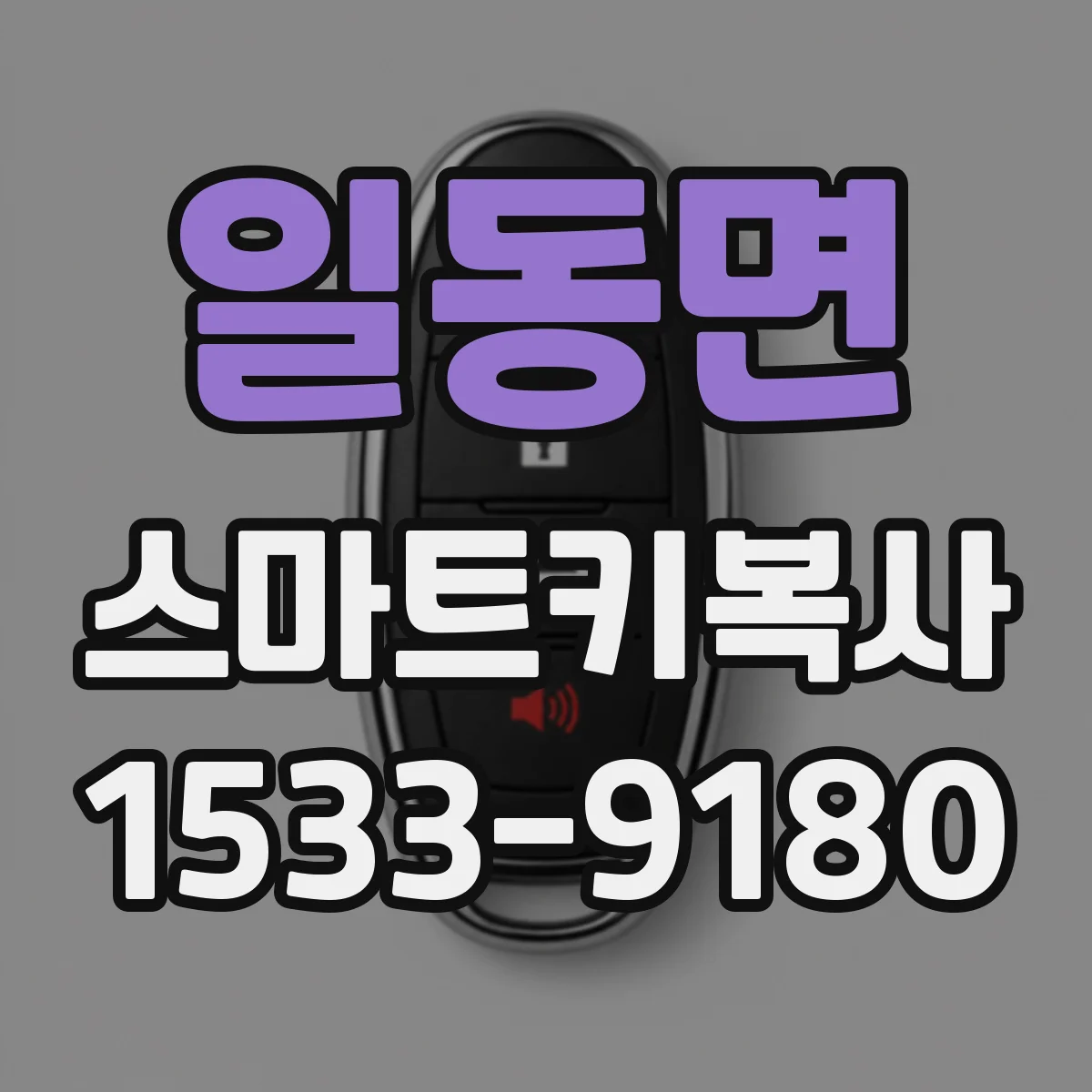 일동면 스마트키복사