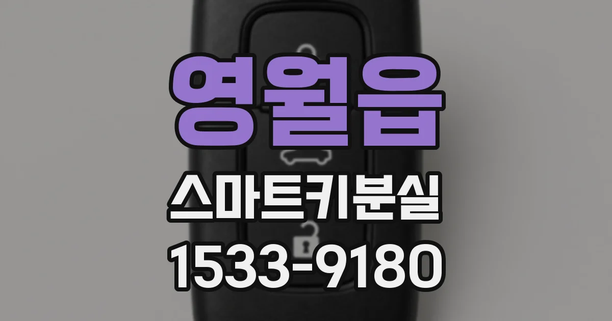 영월읍 스마트키분실