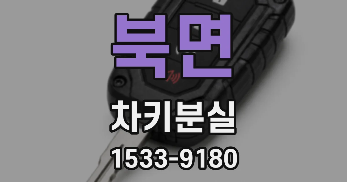 북면 차키분실