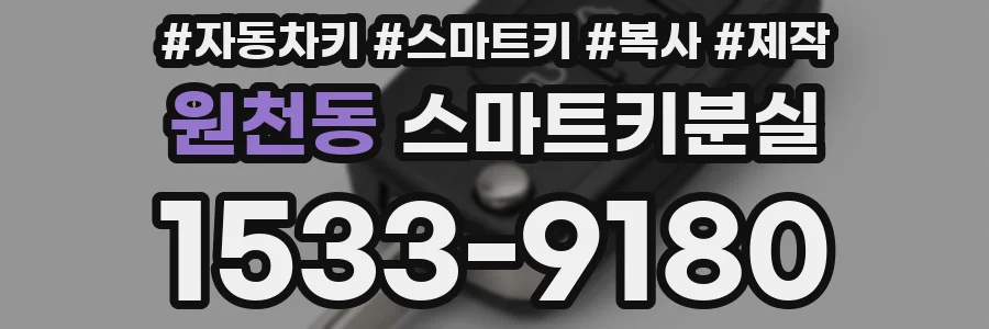 원천동 스마트키분실