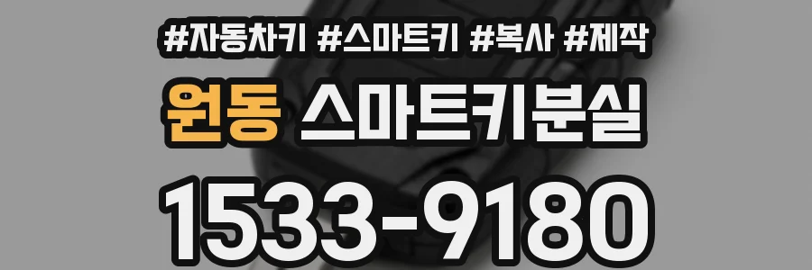 원동 스마트키분실