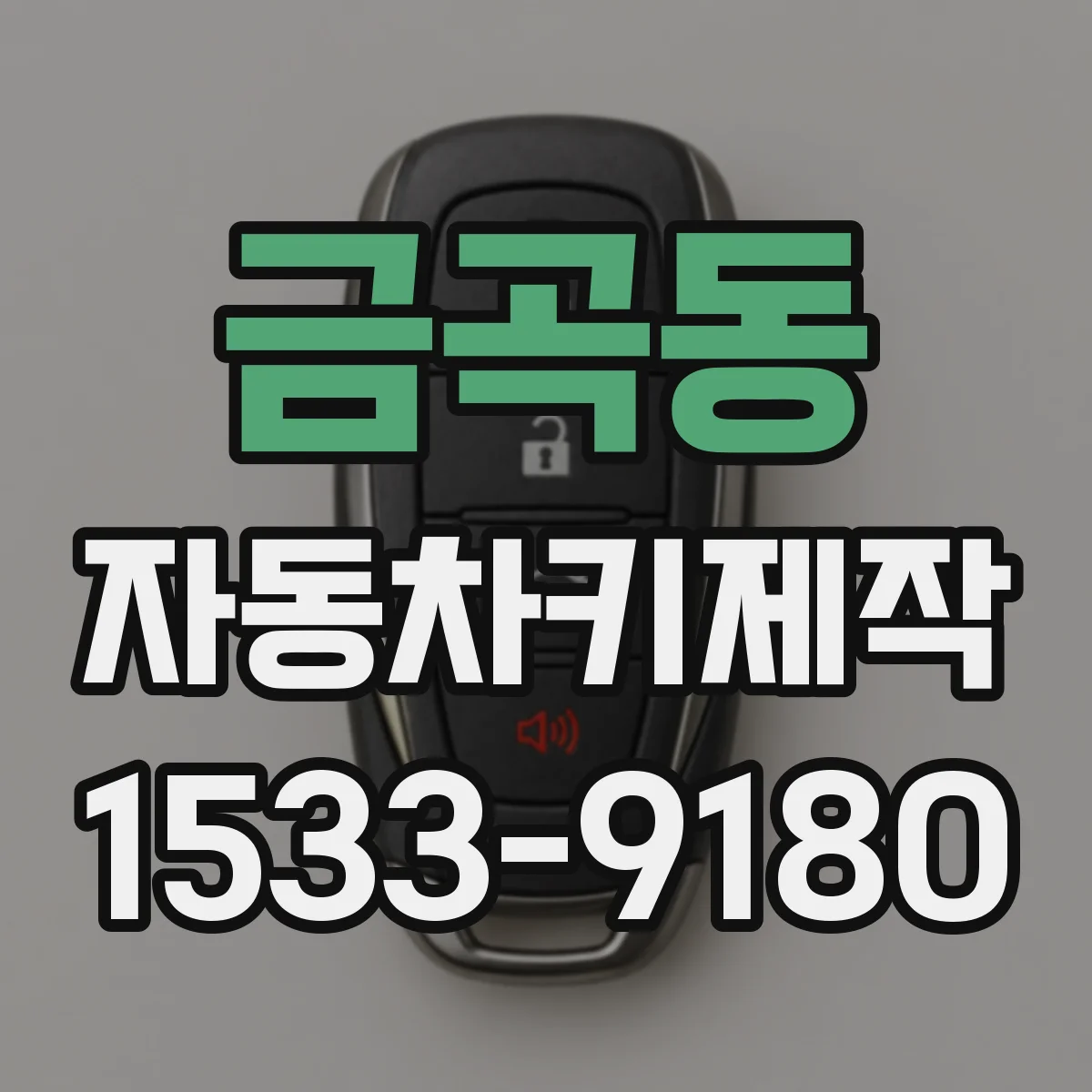 금곡동 자동차키제작