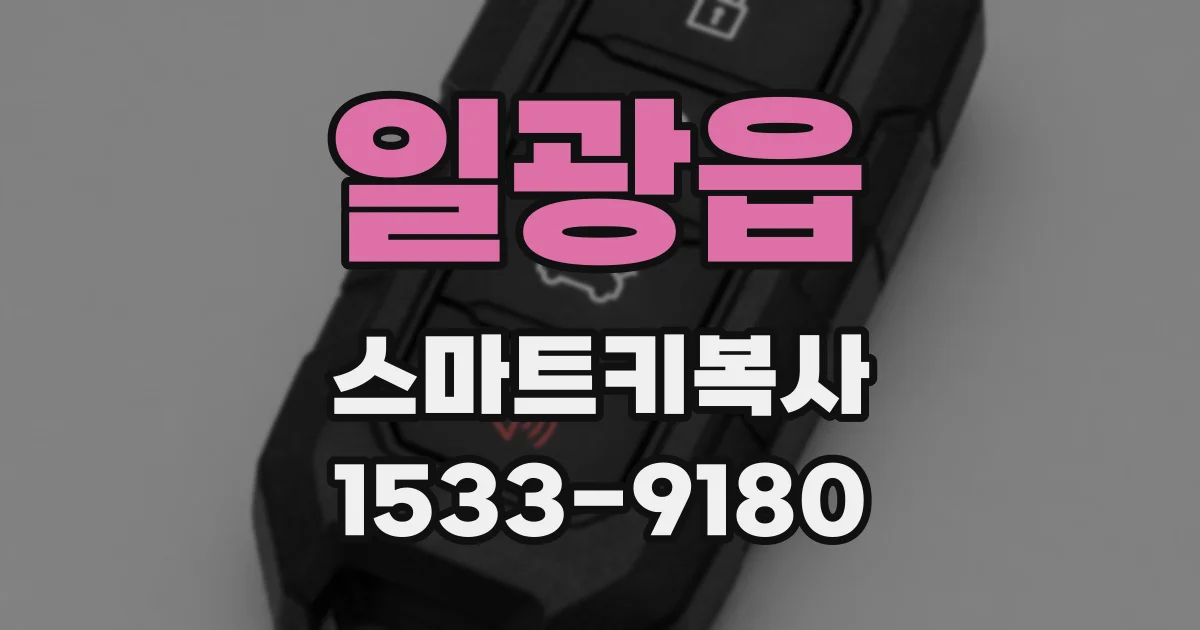 일광읍 스마트키복사