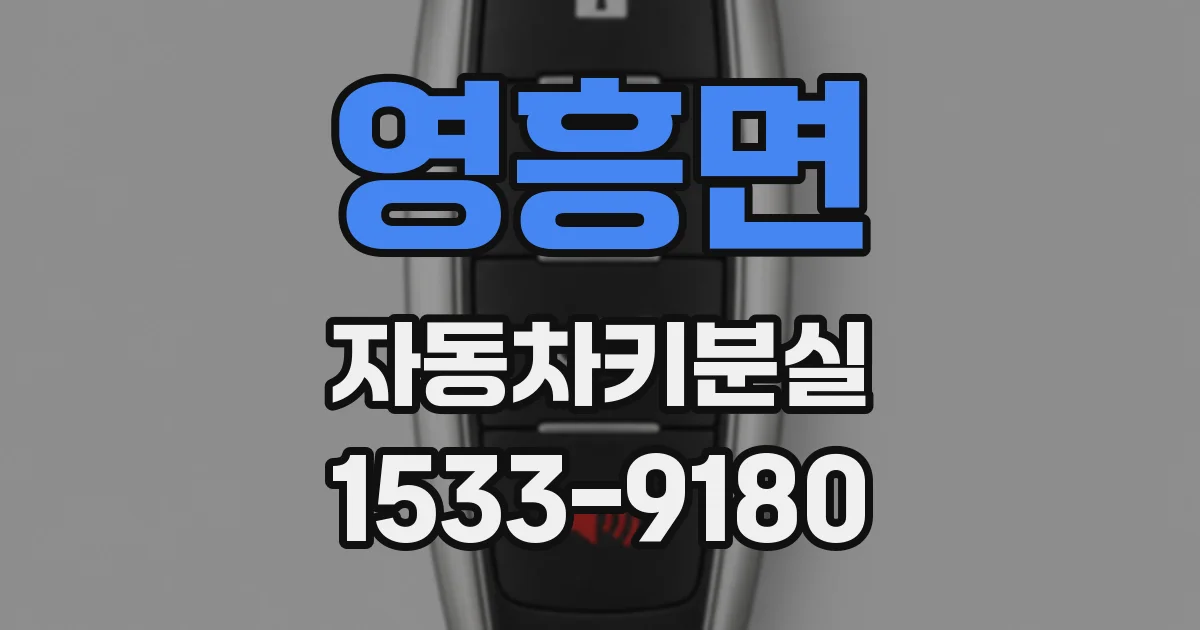 영흥면 자동차키분실