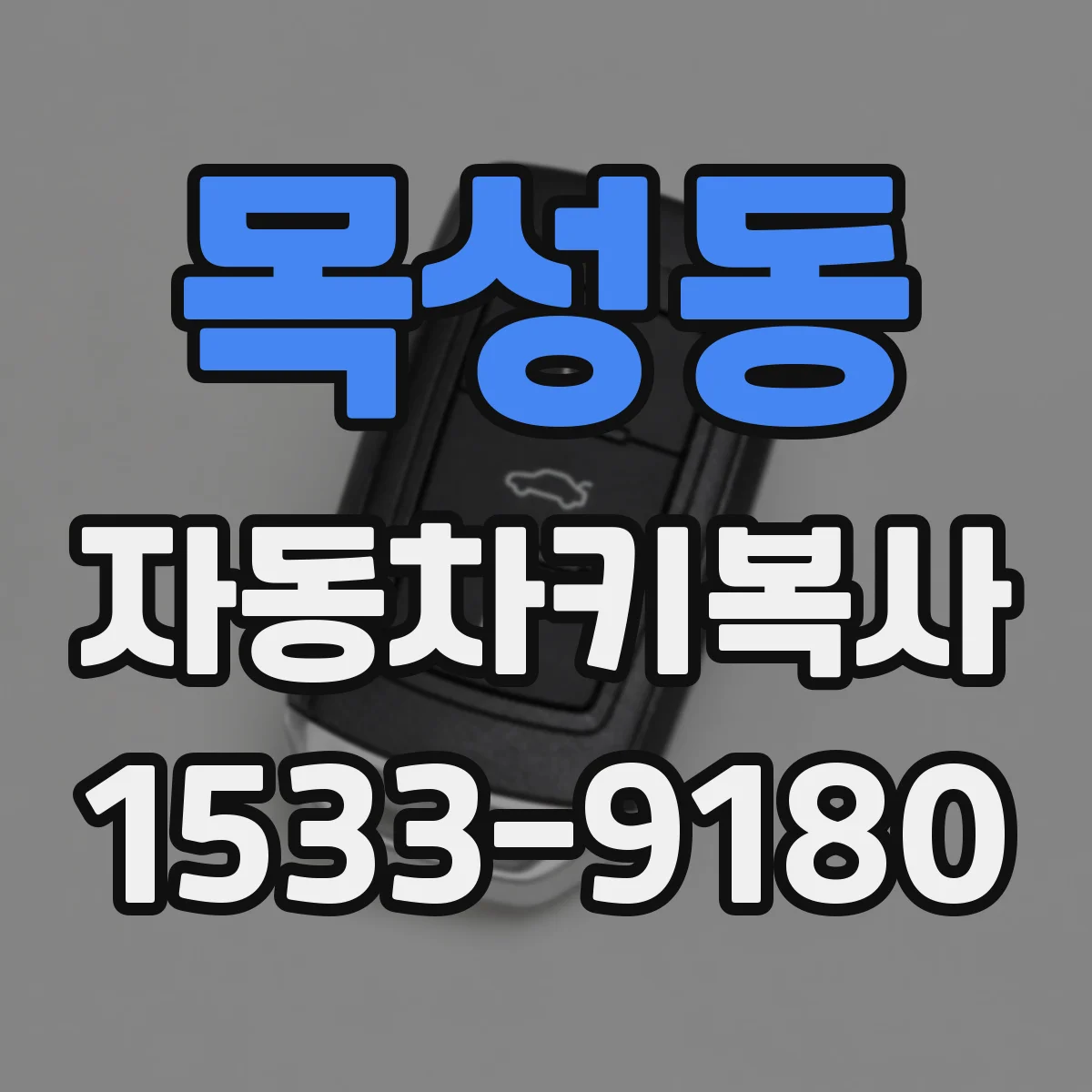 목성동 자동차키복사