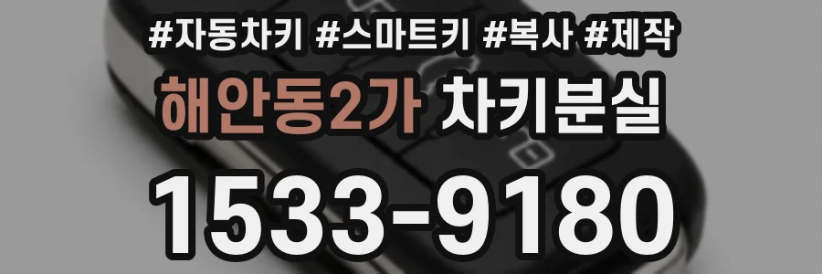 해안동2가 차키분실