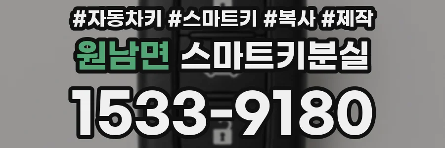 원남면 스마트키분실