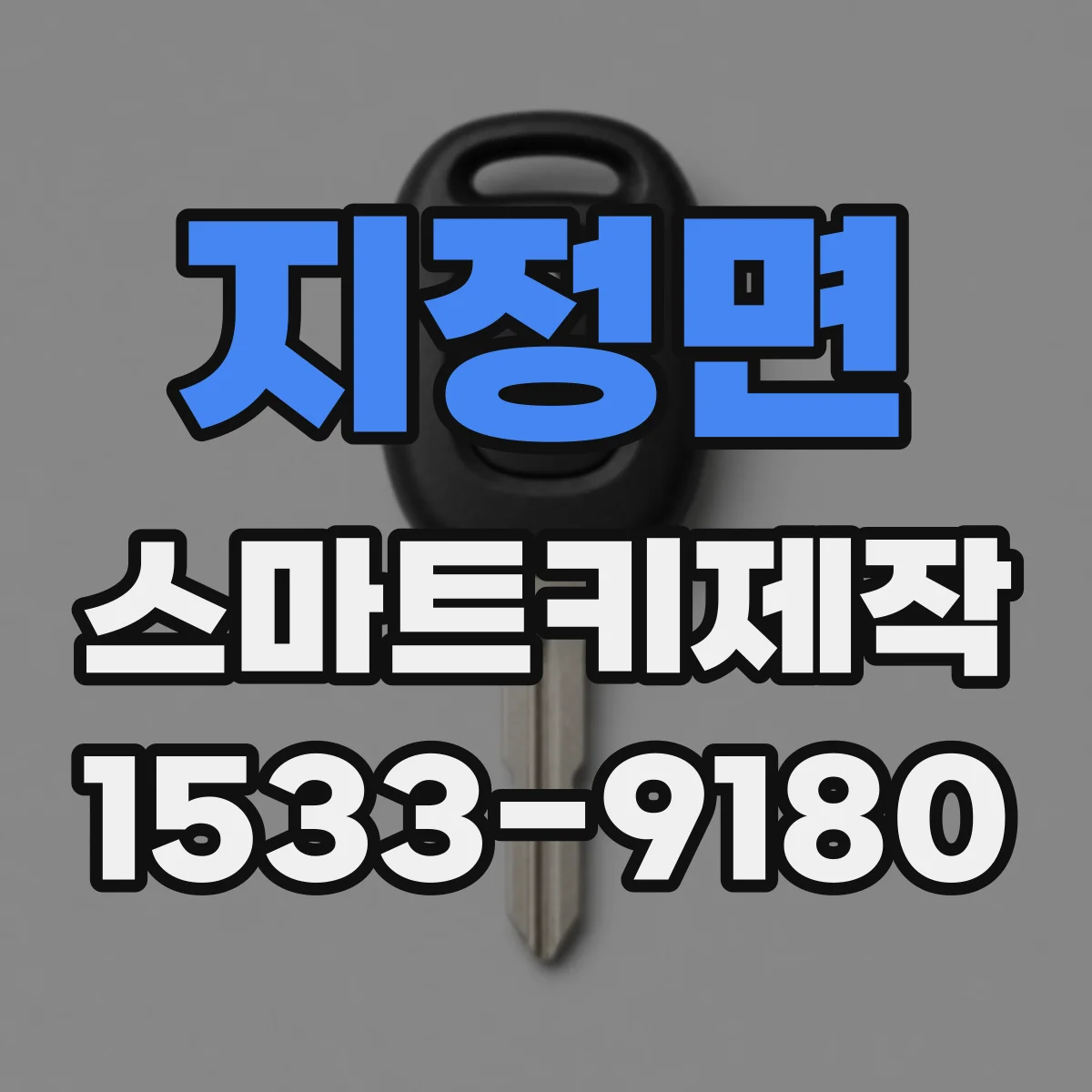 지정면 스마트키제작