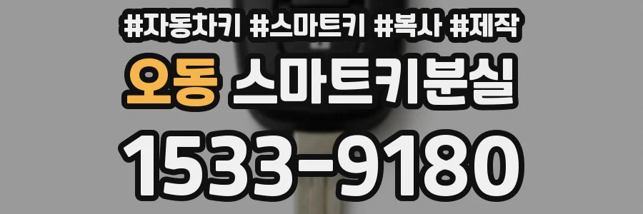 오동 스마트키분실