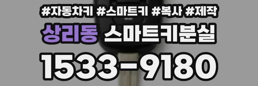 상리동 스마트키분실