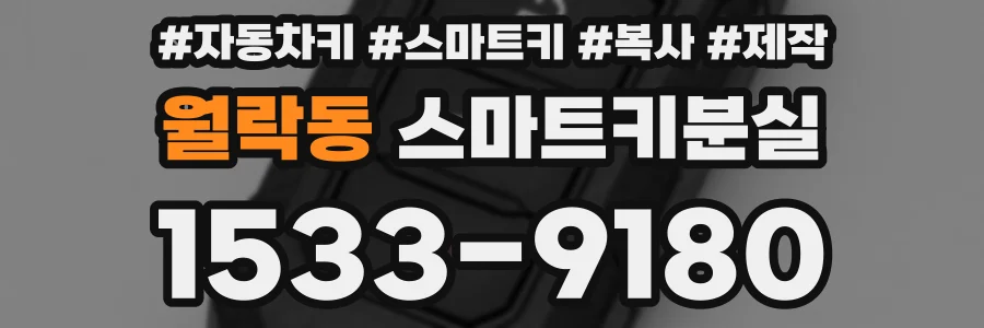 월락동 스마트키분실