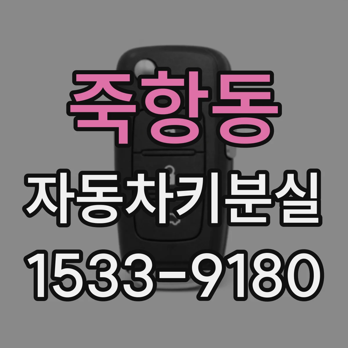 죽항동 자동차키분실