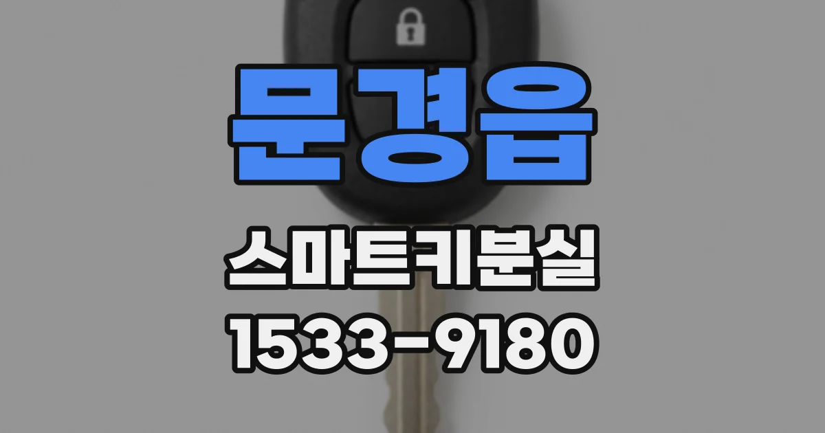 문경읍 스마트키분실