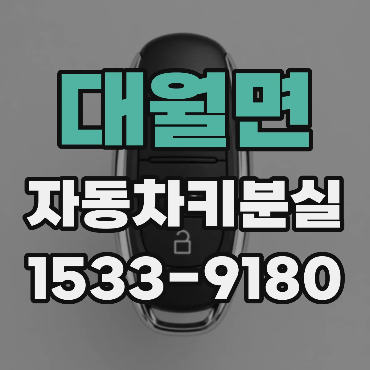 대월면 자동차키분실