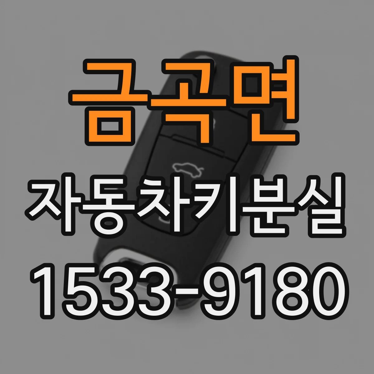 금곡면 자동차키분실