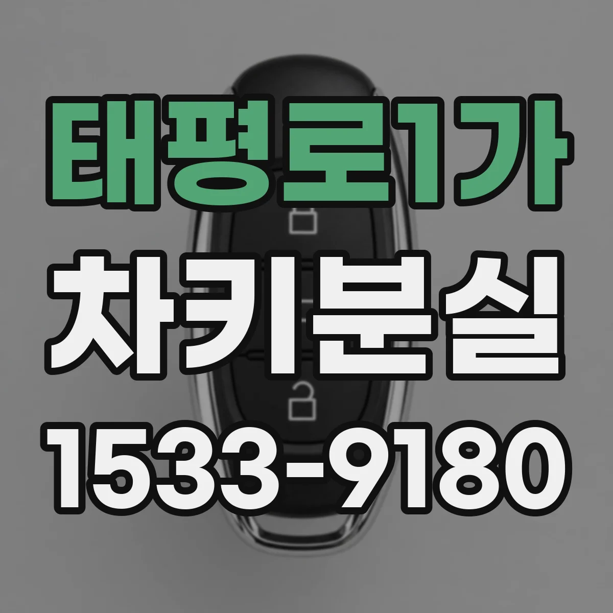 태평로1가 차키분실
