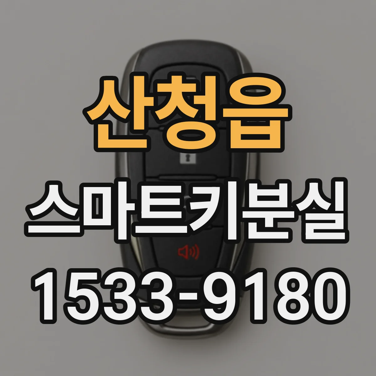 산청읍 스마트키분실