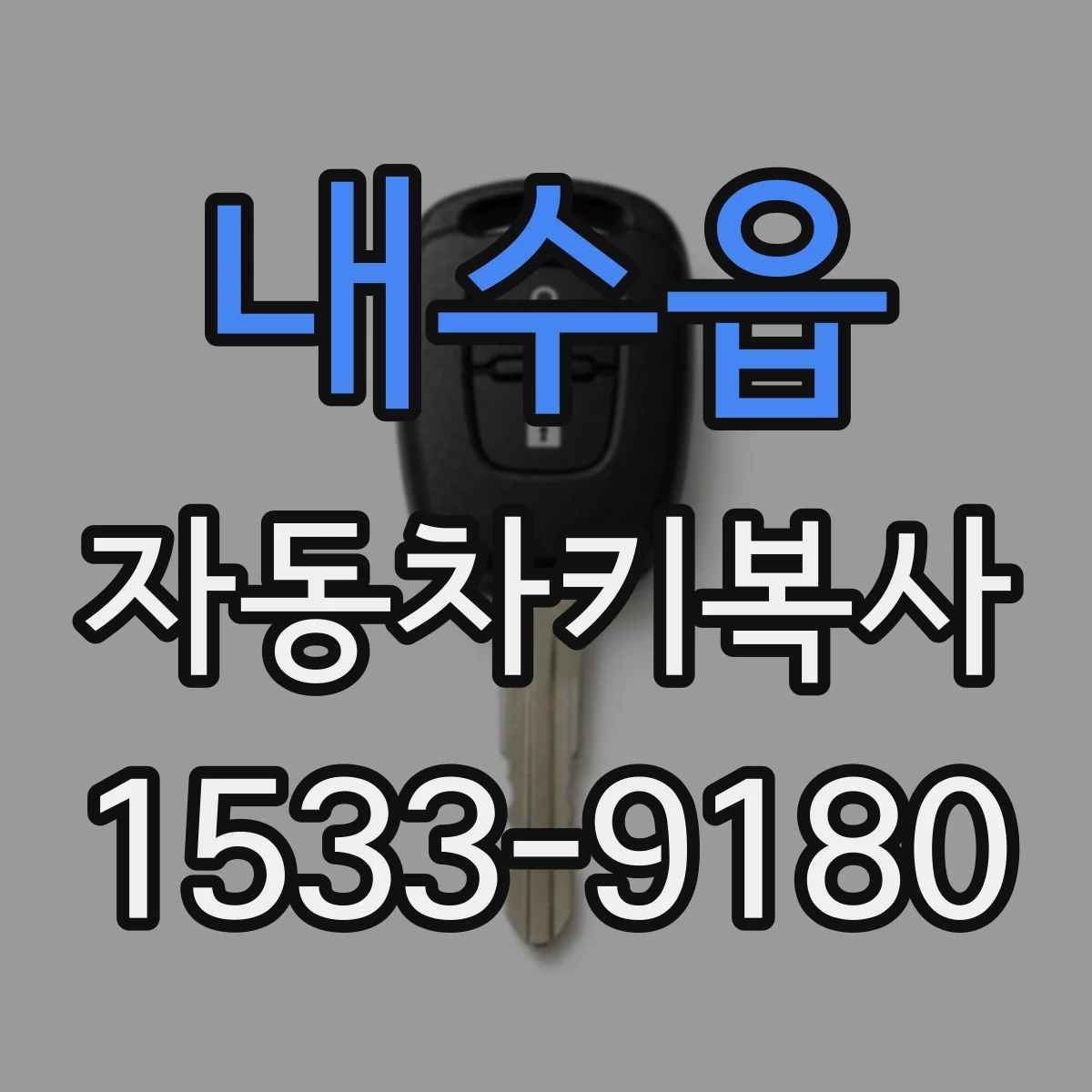 내수읍 자동차키복사