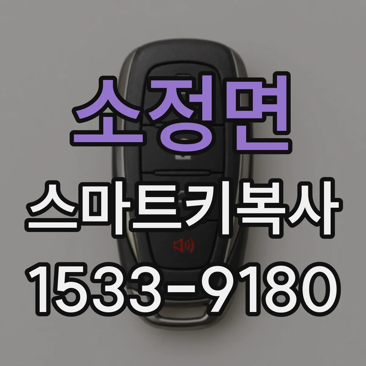 소정면 스마트키복사