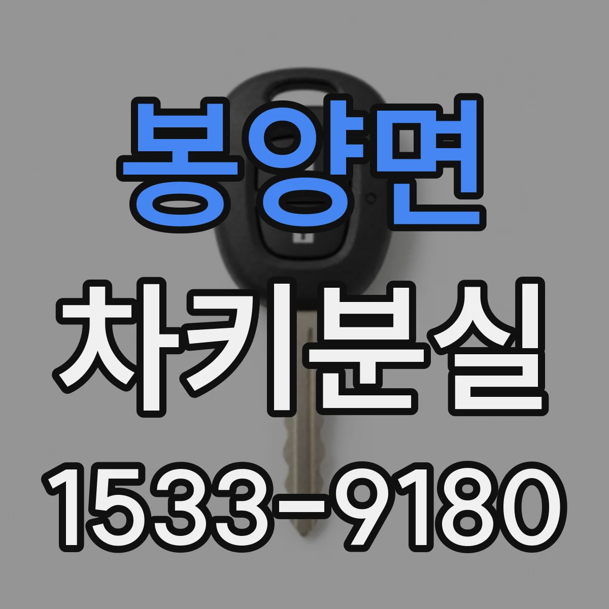 봉양면 차키분실