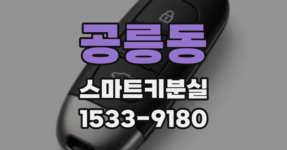 공릉동 스마트키분실