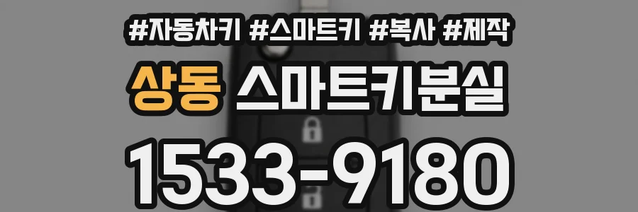 상동 스마트키분실