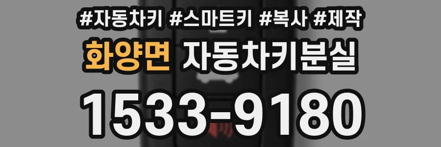 화양면 자동차키분실