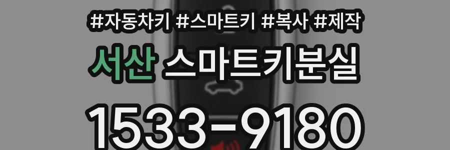 서산 스마트키분실