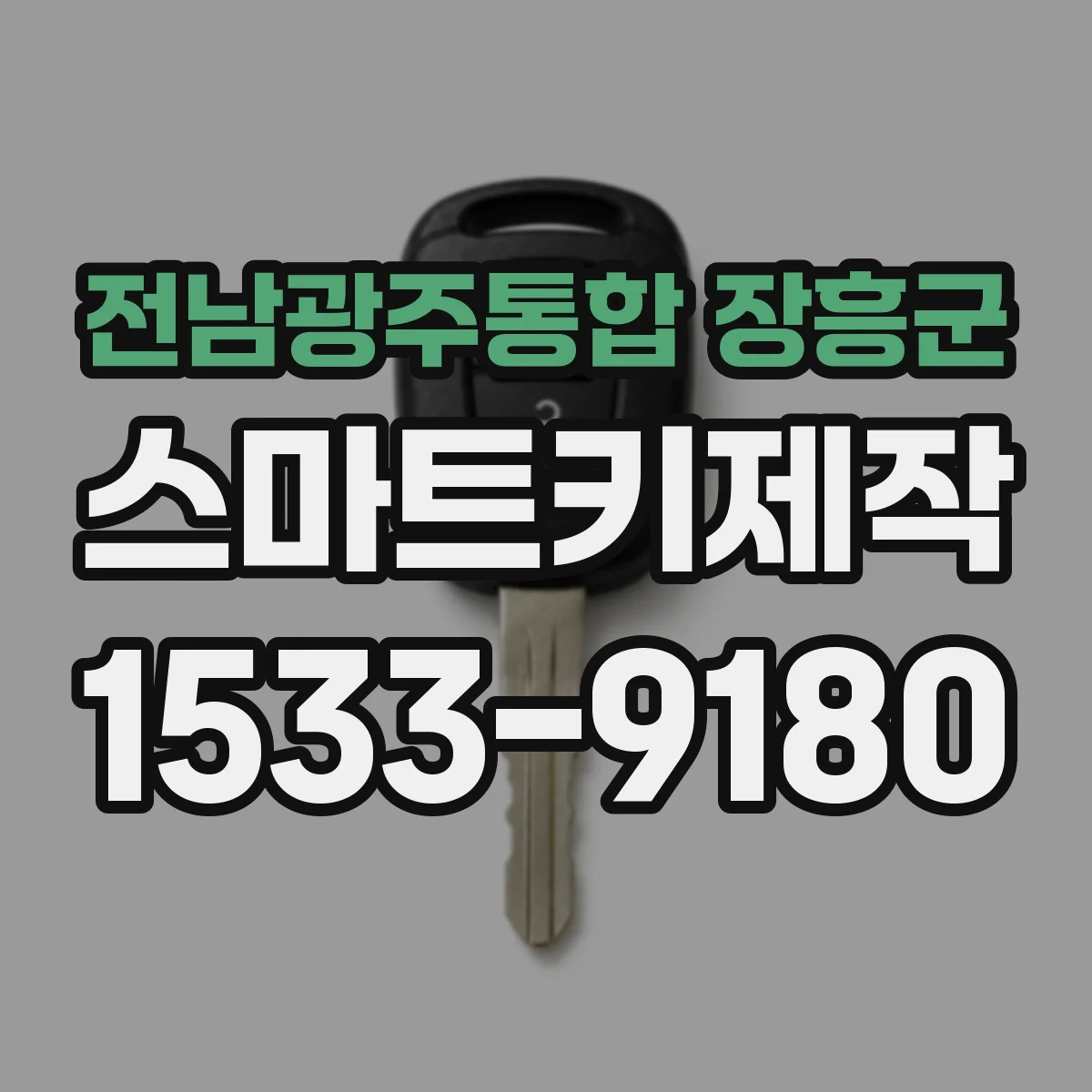 전남광주통합 장흥군 스마트키제작