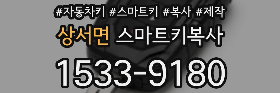 상서면 스마트키복사