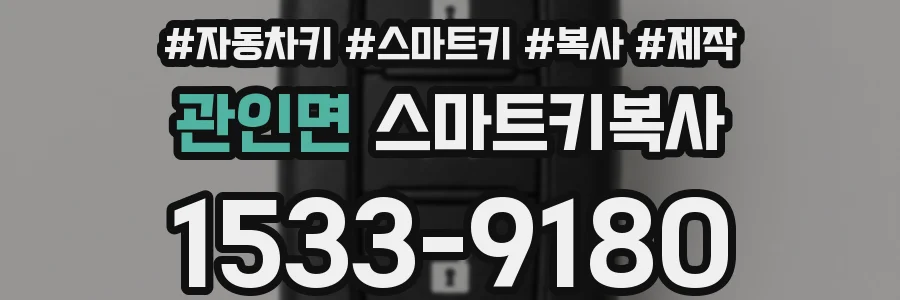 관인면 스마트키복사