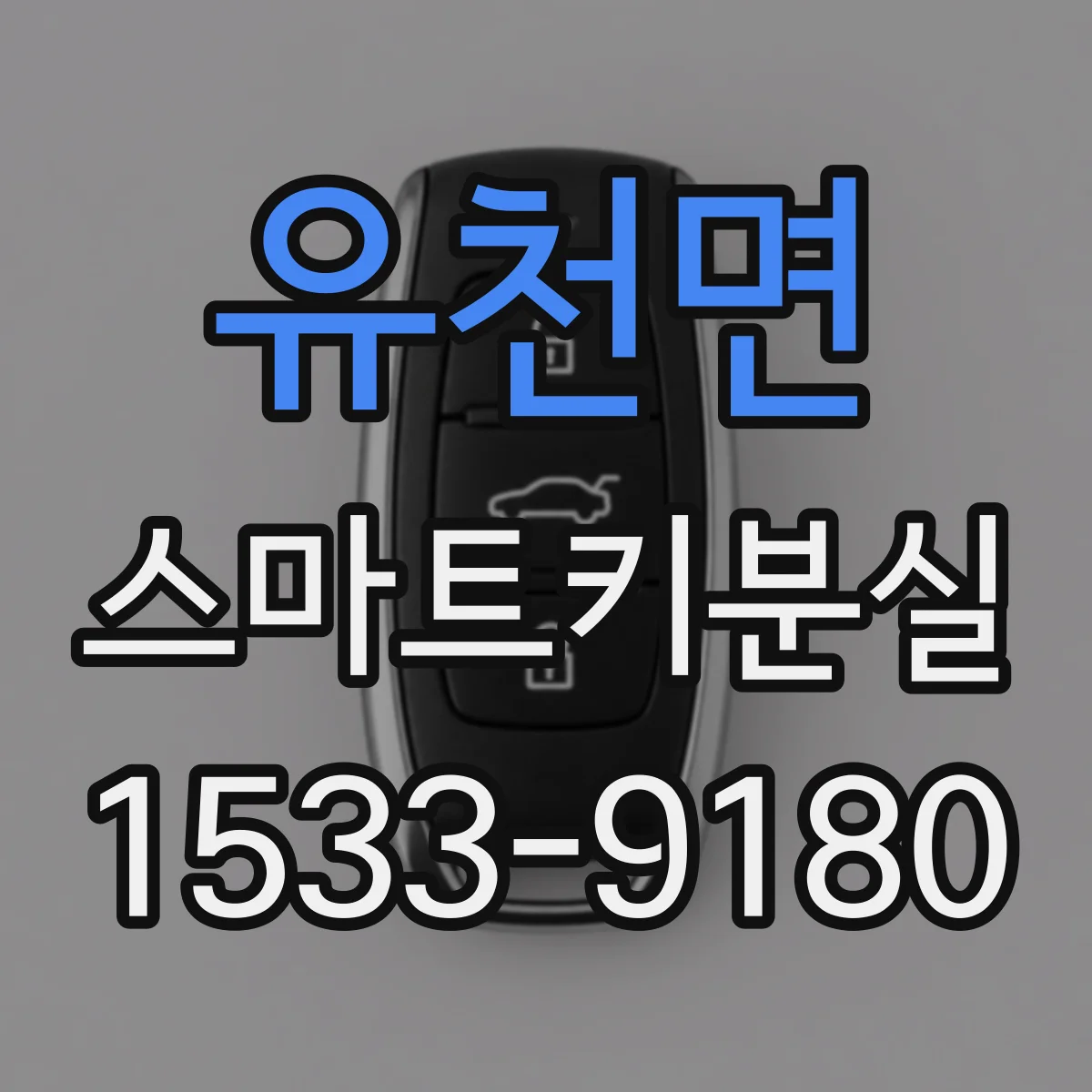 유천면 스마트키분실