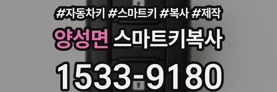 양성면 스마트키복사