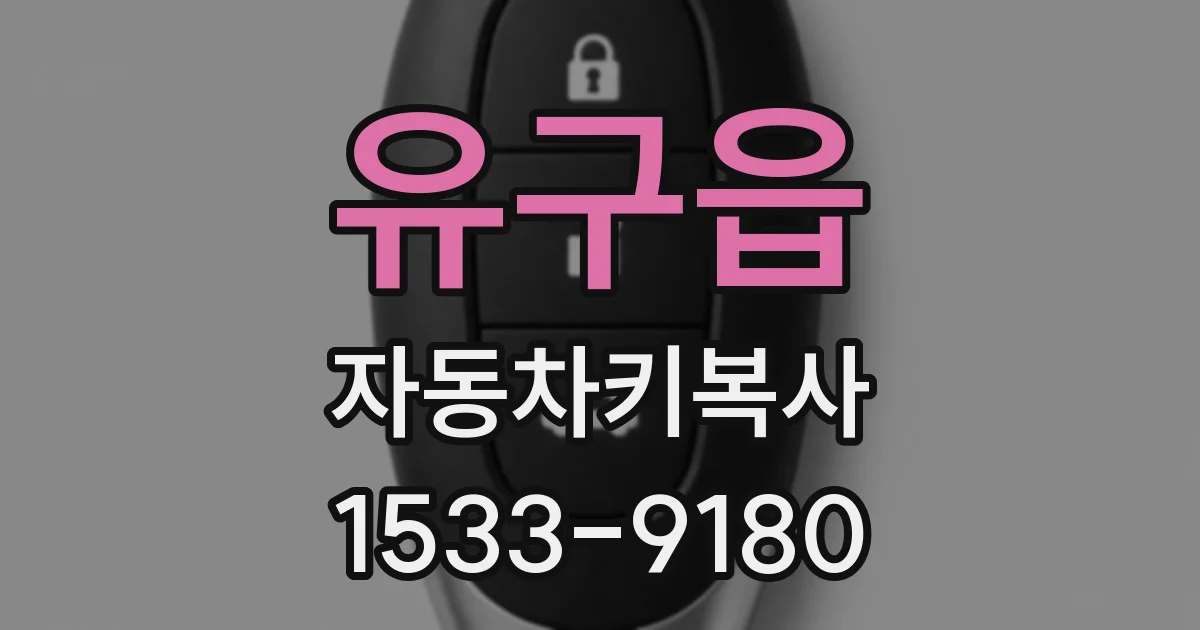 유구읍 자동차키복사