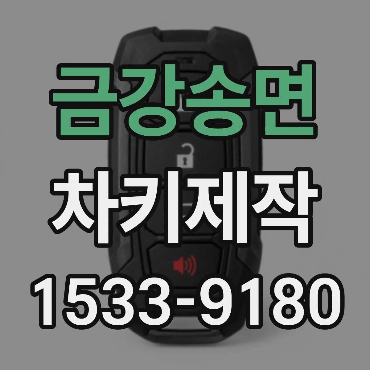금강송면 차키제작