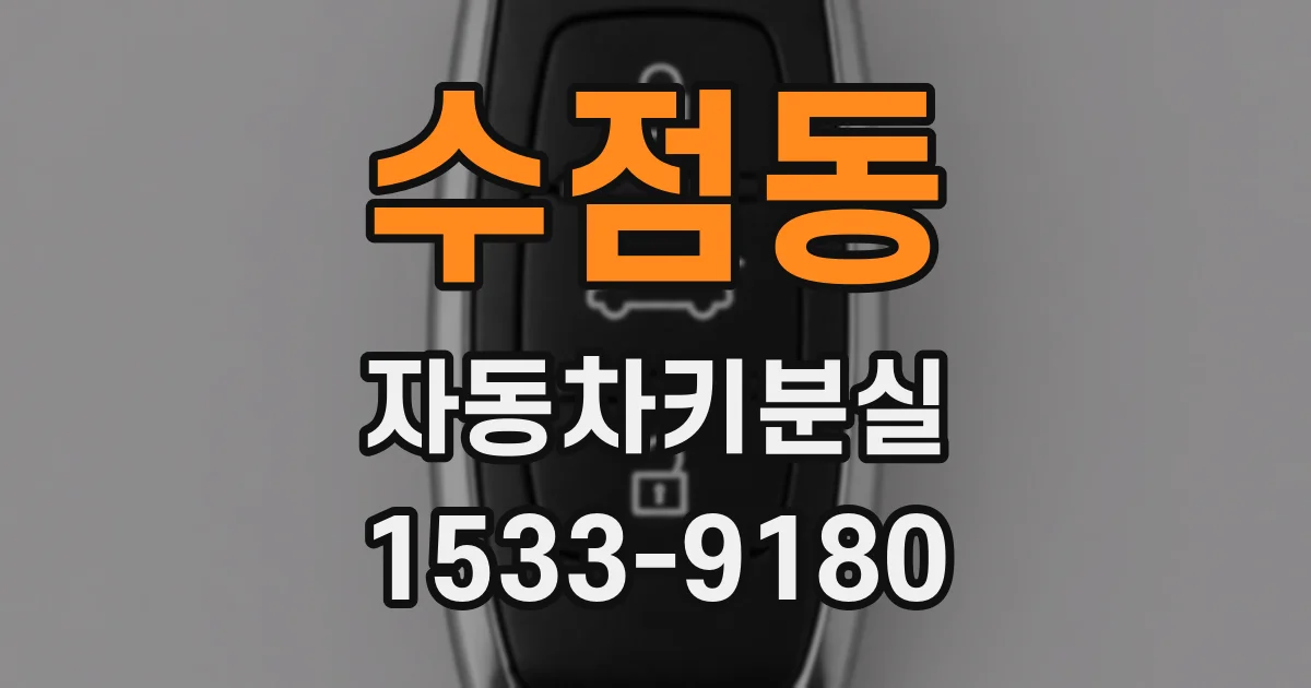수점동 자동차키분실