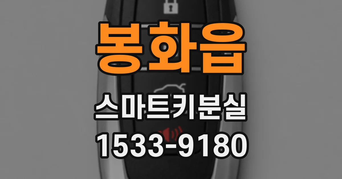 봉화읍 스마트키분실