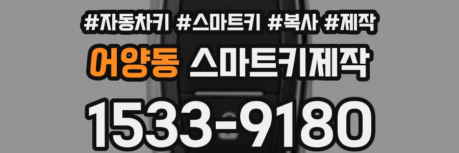 어양동 스마트키제작