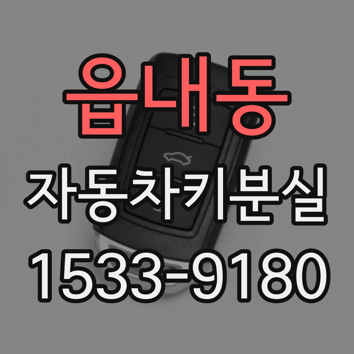 읍내동 자동차키분실