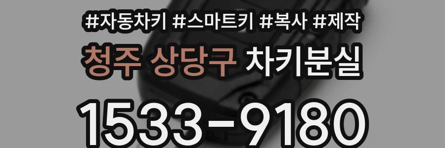 청주 상당구 차키분실